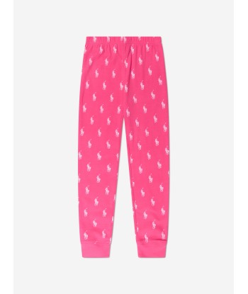 Ralph Lauren Girls Logo Pyjama Set in Pink l'évolution des habitudes 