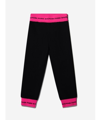 Balmain Girls Cotton Branded Joggers prix