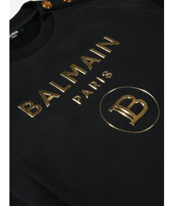 Balmain Girls Cotton Branded Dress s'inspire de l'anatomie humaine