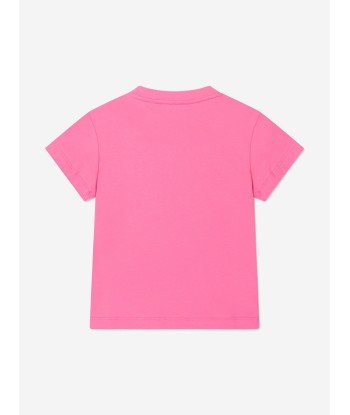 Balmain Girls Cotton Branded T-Shirt Faites des économies