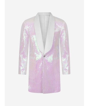 Balmain Girls Sequinned Blazer pas cher chine