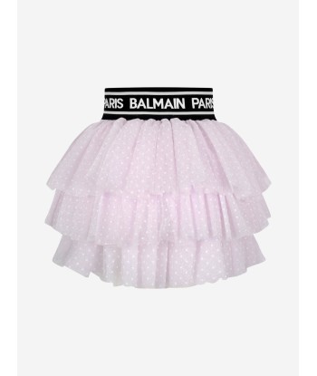 Balmain Girls Spotted Tulle Skirt plus qu'un jeu 