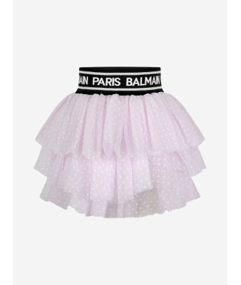 Balmain Girls Spotted Tulle Skirt plus qu'un jeu 