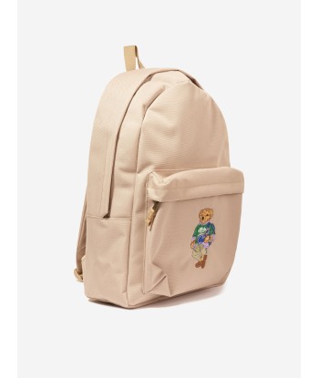 Ralph Lauren Boys Polo Bear Backpack in Beige sur le site 