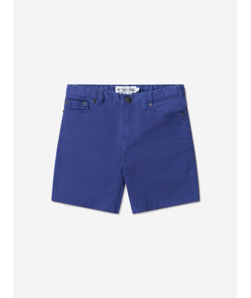 Bonpoint Boys Cotton Denim Bermuda Shorts soldes