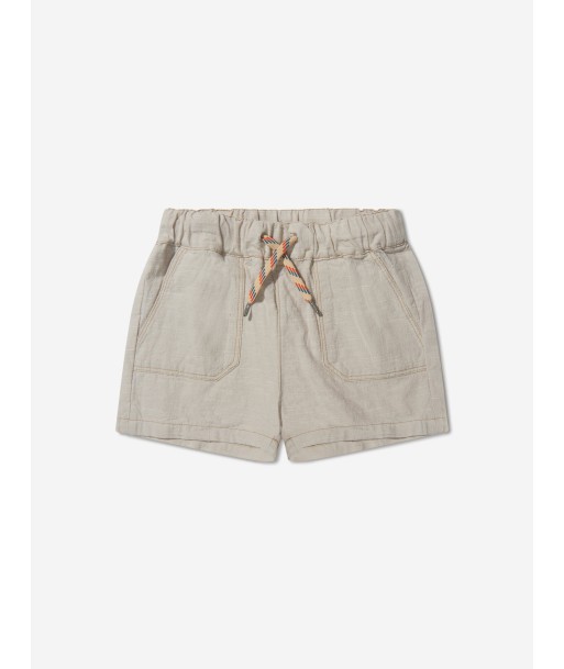 Bonpoint Boys Cotton Chambray Shorts destockage