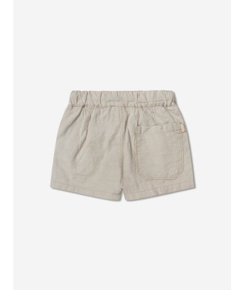 Bonpoint Boys Cotton Chambray Shorts destockage