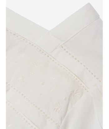 Bonpoint Girls Cotton Embroidered Blouse 50-70% off 