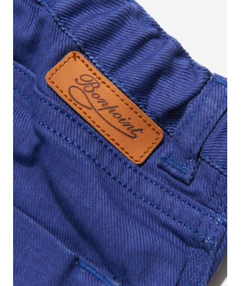 Bonpoint Boys Cotton Denim Bermuda Shorts soldes