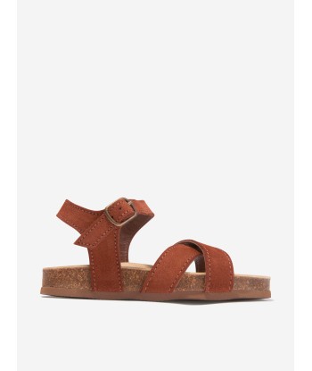 Bonpoint Unisex Suede Sandals rembourrage situé sous