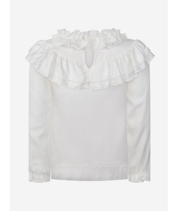 Monnalisa Ruffle Bouquet Blouse livraison et retour toujours gratuits