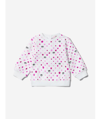 Chiara Ferragni Baby Girls Cotton Multi Print Tracksuit Pour