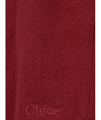 Chloe Baby Girls Red Cotton Knitted Dress Venez découvrir notre 