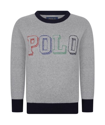 Ralph Lauren Boys Sweater - Cotton Knit Polo Sweater en ligne des produits 