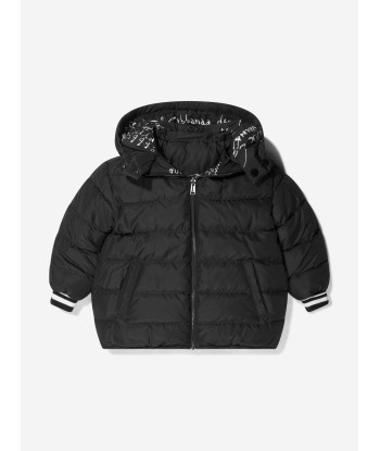 Dolce & Gabbana Girls Black Nyon Padded Jacket Livraison rapide