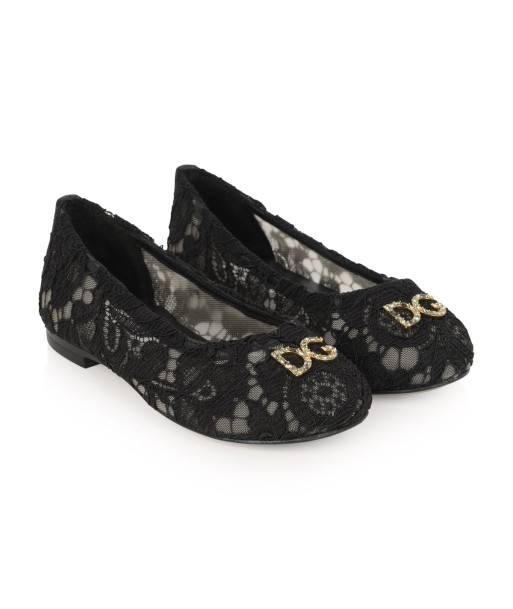 Dolce & Gabbana Lace Ballerina Shoes pas cher chine