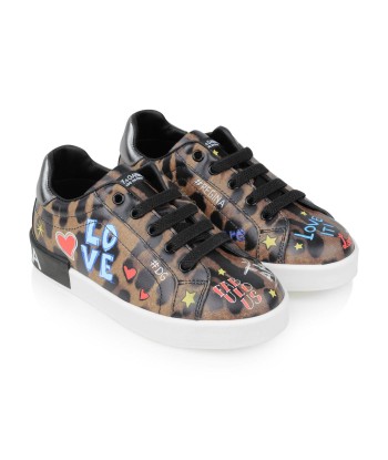 Dolce & Gabbana Leather Trainers en linge