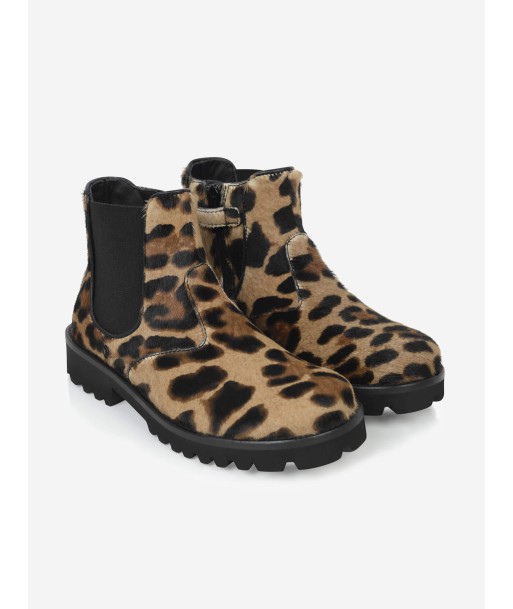 Dolce & Gabbana Girls Leopard Boots plus qu'un jeu 