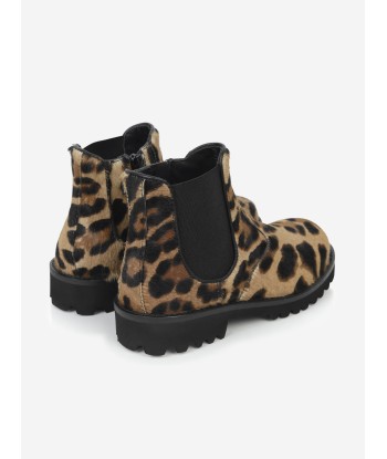 Dolce & Gabbana Girls Leopard Boots plus qu'un jeu 