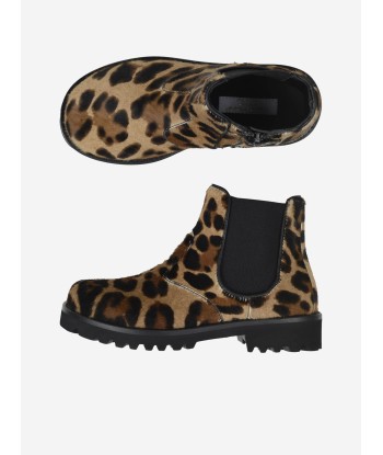 Dolce & Gabbana Girls Leopard Boots plus qu'un jeu 