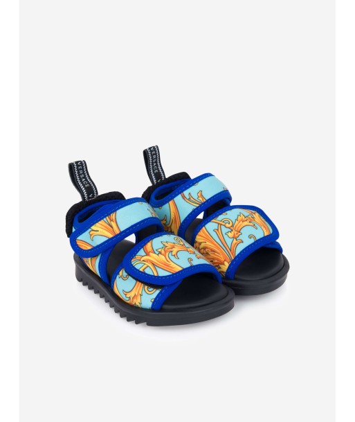 Versace Boys Neoprene Baroque Sandals des créatures d'habitude