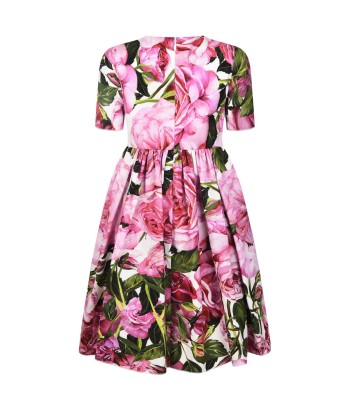 Dolce & Gabbana Girls Rose Cotton Dress Le MVP de beaucoup