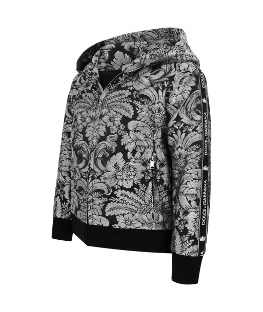 Dolce & Gabbana Boys Jacquard Zip Up Top 2024