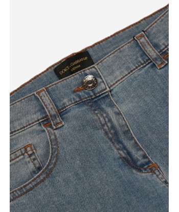 Dolce & Gabbana Girls Light Denim Jeans livraison gratuite