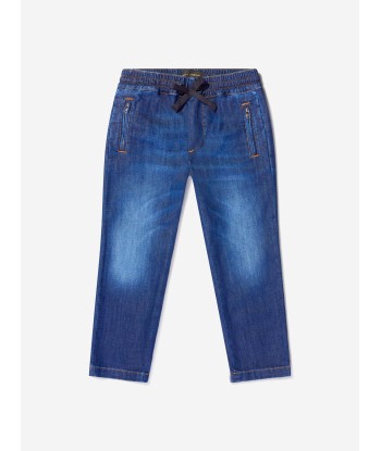 Dolce & Gabbana Boys Cotton Stretch Denim Sporty Jeans Vous souhaitez 