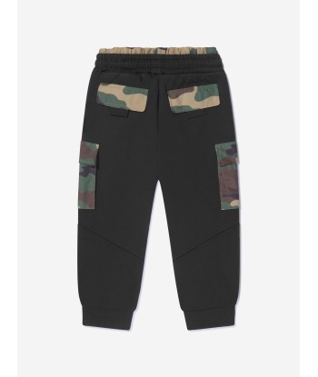 Dolce & Gabbana Boys Cotton Camouflage Pocket Joggers pas cheres