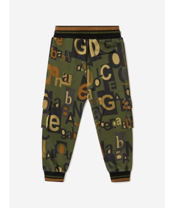 Dolce & Gabbana Boys Cotton Logo Miltary Trousers online