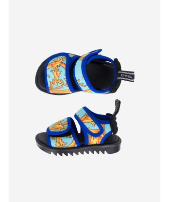 Versace Boys Neoprene Baroque Sandals des créatures d'habitude