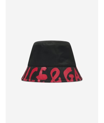 Dolce & Gabbana Boys Reversible Animal Print Bucket Hat à prix réduit toute l'année