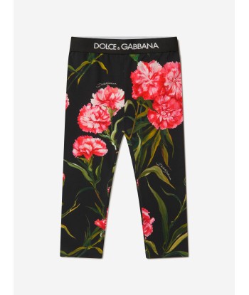 Dolce & Gabbana Girls Carnation Print Leggings Découvrez la collection