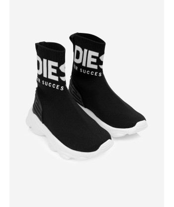 Diesel Boys Logo Sock Trainers la livraison gratuite