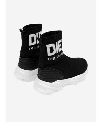 Diesel Boys Logo Sock Trainers la livraison gratuite