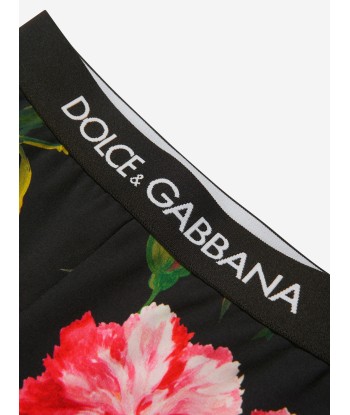 Dolce & Gabbana Girls Carnation Print Leggings Découvrez la collection