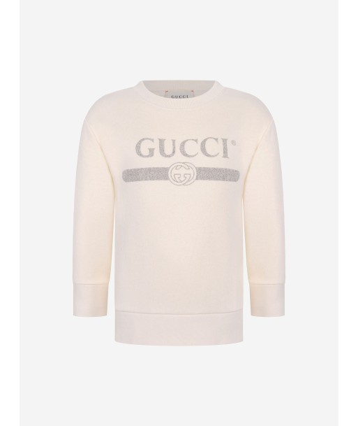 GUCCI Kids Cotton Vintage Logo Sweatshirt 2024