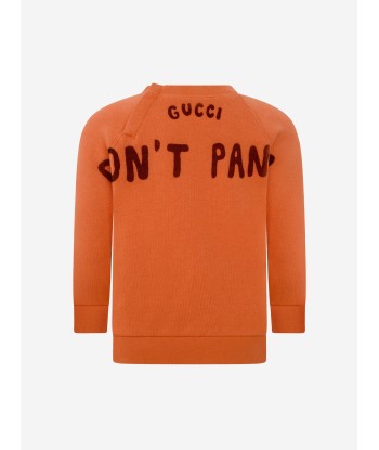 GUCCI Baby Boys Cotton Tiger Sweatshirt à prix réduit toute l'année