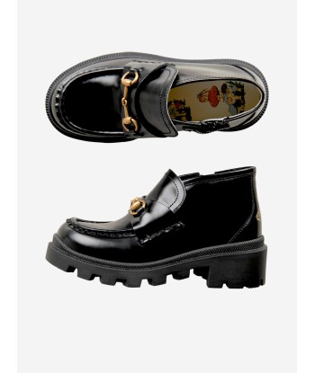 GUCCI Leather Harald Booties plus qu'un jeu 