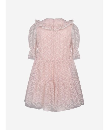 Gucci Girls tulle GG embroidered dress de France