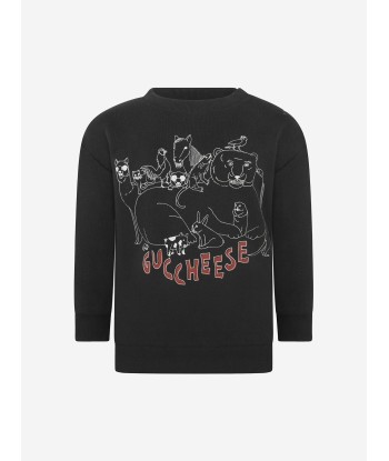 GUCCI Baby Boys Cotton Guccheese Sweatshirt acheter en ligne