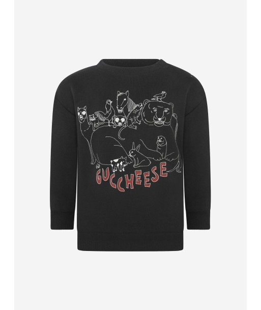 GUCCI Baby Boys Cotton Guccheese Sweatshirt acheter en ligne