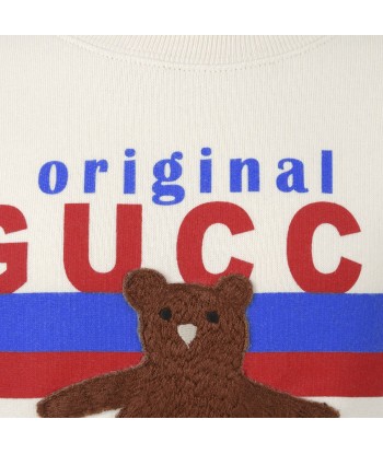 Gucci Girls Cotton Bear Dress 2023