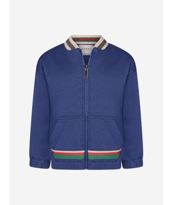 GUCCI Baby Boys Cotton Zip Up Top une grave pollution 