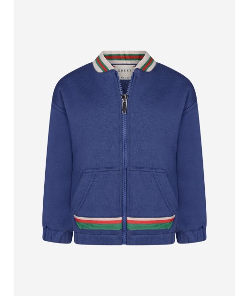 GUCCI Baby Boys Cotton Zip Up Top une grave pollution 