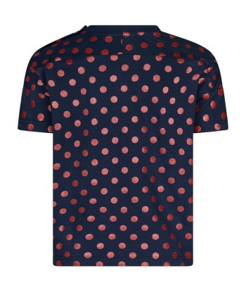 GUCCI Baby Girls Cotton Polka Dots Vintage Logo T-Shirt 2024