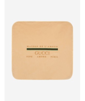 GUCCI Baby Chenille Blanket Les magasins à Paris