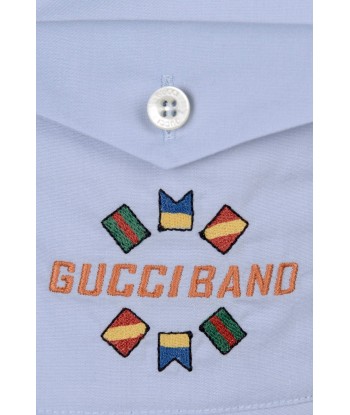 Gucci Boys Light Popeline Embroidered Shirt sélection de produits