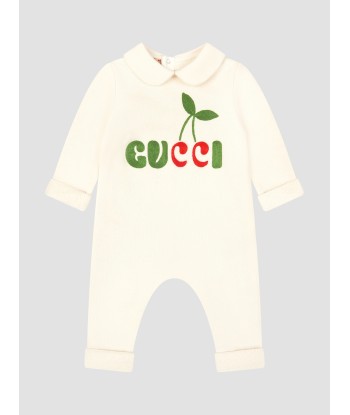 Gucci Baby Girls Babygrow rembourrage situé sous